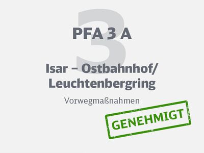 Grafik Planfeststellungsabschnitt 3 A