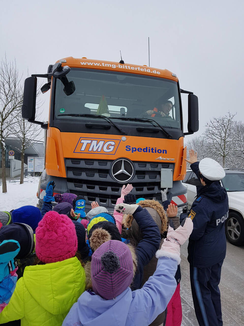 Verkehrstraining an der Grundschule