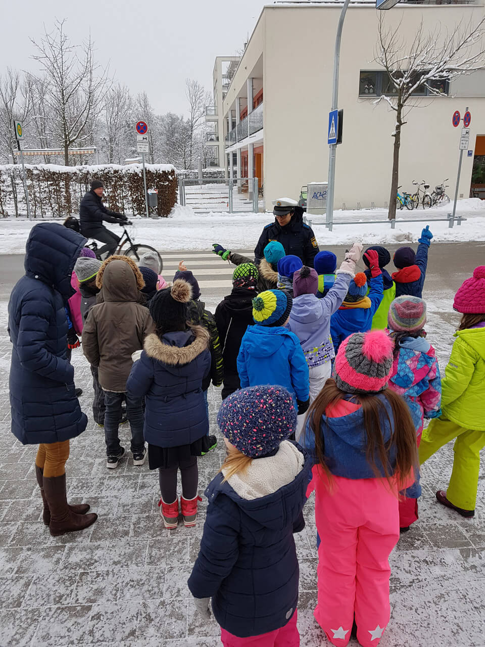 Verkehrstraining an der Grundschule