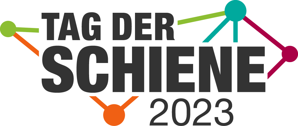 Logo "Tag der Schiene 2023"