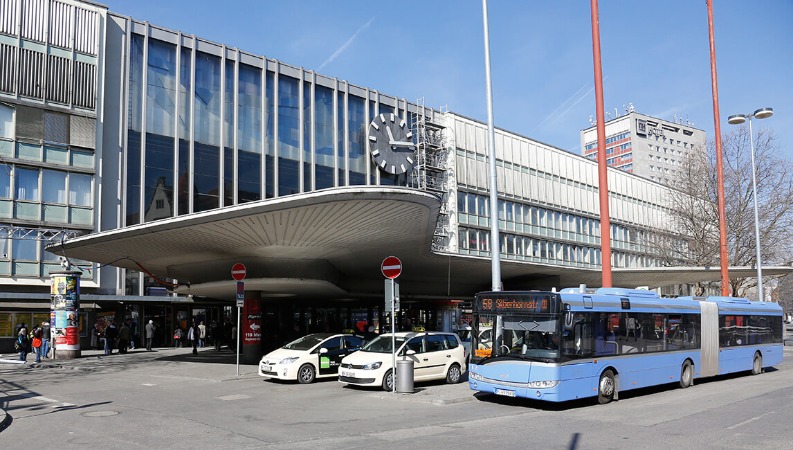 Empangsgebäude Hauptbahnhof München.