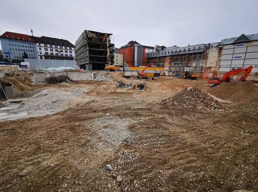 Übergabe Baufeld Hauptbahnhof Quelle: DB Netz AG